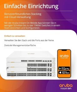 HPE JL806A Network Switch 6 2 1