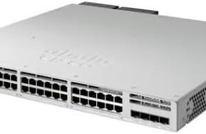 Cisco C9300L-48P-4X-E Catalyst 48 Port Gigabit PoE+ Switch with 10G Uplinks