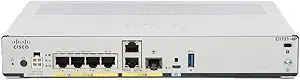 Cisco C1121-4P ISR router with 4 Gigabit ports for secure branch networking