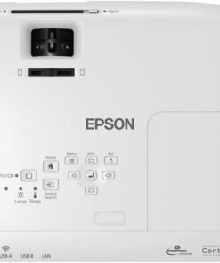 Epson PowerLite X49 4400 Lumens XGA Projector 11 51qh3plwJsL. AC SL1280 1