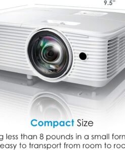 Optoma EH412ST Short Throw 1080P HDR Projector with 4000 Lumens 11 616i4TNQWVL. AC SL1300