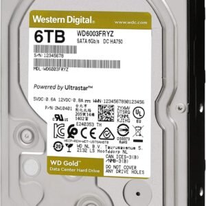 Western Digital WD6003FRYZ Gold 6TB enterprise server hard drive HDD