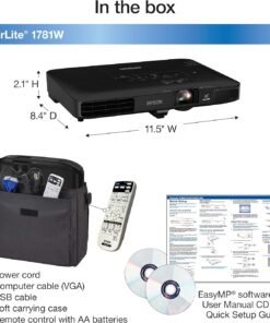 Epson PowerLite 1781W | Wireless Slim Projector 13 81J9HinJHmL. AC SL1500