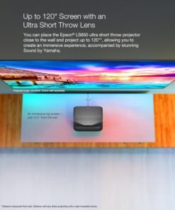 Epson LS650 Ultra Short Throw 4K Laser Projector 11 81bS CRffLL. AC SL1500