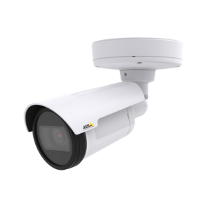 AXIS P1435-LE 22mm outdoor PoE camera installed on wall