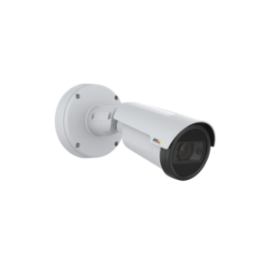 AXIS P1465-LE 29mm outdoor 2MP security camera mounted on wall