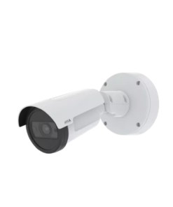 AXIS P1467-LE 5MP outdoor bullet camera mounted on wall