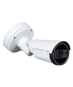 AXIS P1468-LE compact outdoor IP67 security camera mounted outside