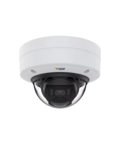 AXIS P3245-LVE 4K dome network camera installed outdoors