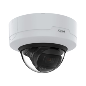 White AXIS P3265-LV Network Dome Camera with IR