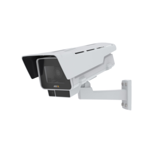 Axis P1377-LE 5MP outdoor IP surveillance camera mounted on wall