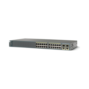 Cisco WS-C2960-24TC-L 24-Port Managed Ethernet Switch Front View