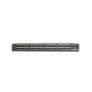 Cisco Catalyst WS-C2960S-48TS-S managed rackmount switch with 48 Gigabit ports.