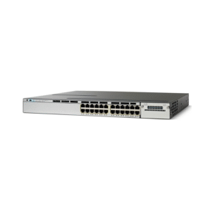 Cisco Catalyst 3750X-24T-L Layer 3 Managed Switch – 24-Port Gigabit Stackable