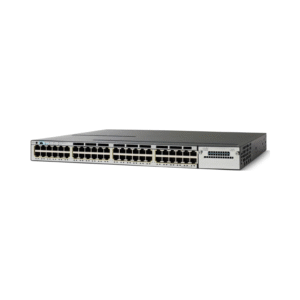 Cisco Catalyst 3750X-48T Layer 3 Managed Switch - 48-Port Gigabit Stackable