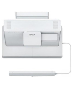 Epson BL1485Fi 1080p 3LCD Interactive Laser Display mounted in classroom
