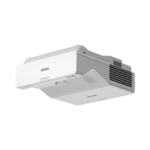 Epson BrightLink 770Fi ultra short throw 3LCD projector installed in a classroom with wide display