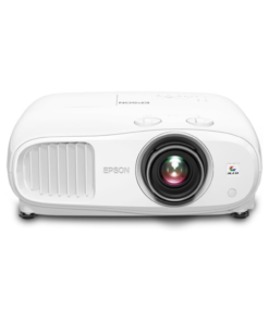 Front view of Epson Home Cinema 3800 4K PRO-UHD projector with 3-Chip technology and HDR support