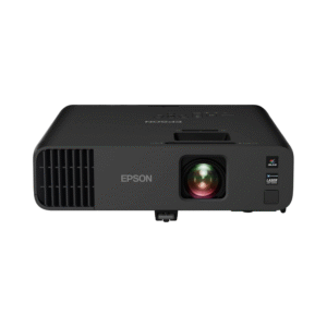 Epson Pro EX11000 projector displaying vibrant full HD visuals in a conference room