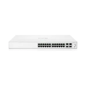 HPE Networking Instant On Network Switch Series 1930 JL682A 24-Port Gb Smart-Managed Layer 2+ Ethernet Switch | 24x 1G | 4X SFP+ | US Cord (JL682A#ABA)