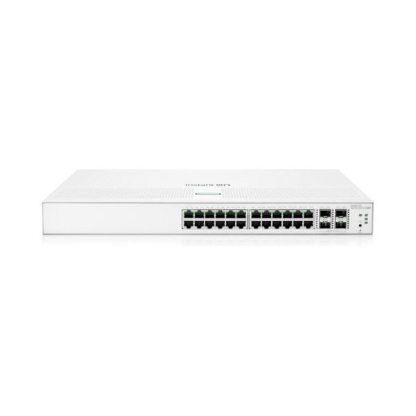 HPE Networking Instant On Network Switch Series 1930 JL682A 24-Port Gb Smart-Managed Layer 2+ Ethernet Switch | 24x 1G | 4X SFP+ | US Cord (JL682A#ABA)