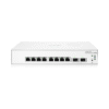 HPE Networking Instant On Network Switch Series 1930 8-Port Gb Smart-Managed Layer 2+ Ethernet Switch | 8X 1G | 2X SFP | US Cord (JL680A#ABA)