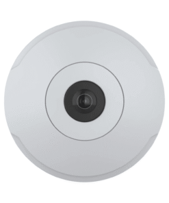 AXIS M3068-P 12MP panoramic network camera in white for 360-degree indoor surveillance.