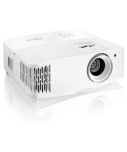 Optoma UHD38x projector showcasing 4K HDR visuals with smooth motion and ultra-fast input