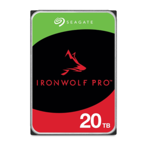 Seagate IronWolf Pro, 20TB NAS Internal HDD –CMR 3.5 Inch SATA 6 Gb/s, 7,200 RPM, 256MB Cache for RAID Network Attached Storage, Rescue Services