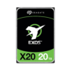 Exos X20 20TB Internal Hard Drive - 3.5 Inch Hyperscale SATA 6Gb/s HDD, 7200 RPM, 2.5M MTBF, 512e and 4Kn FastFormat, Low Latency with Enhanced Caching (ST20000NM007D)