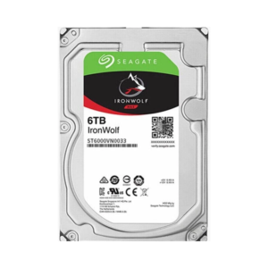 Seagate ST6000VN0033 6TB IronWolf NAS hard drive for network storage