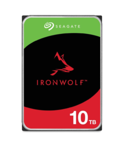 ST10000VN000 10TB IronWolf NAS hard drive for network storage and RAID systems