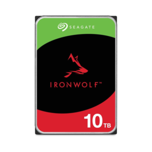 ST10000VN000 10TB IronWolf NAS hard drive for network storage and RAID systems