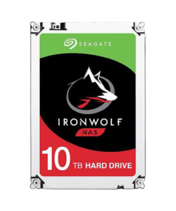 ST10000VN0004 10TB IronWolf NAS hard drive for network storage and RAID systems