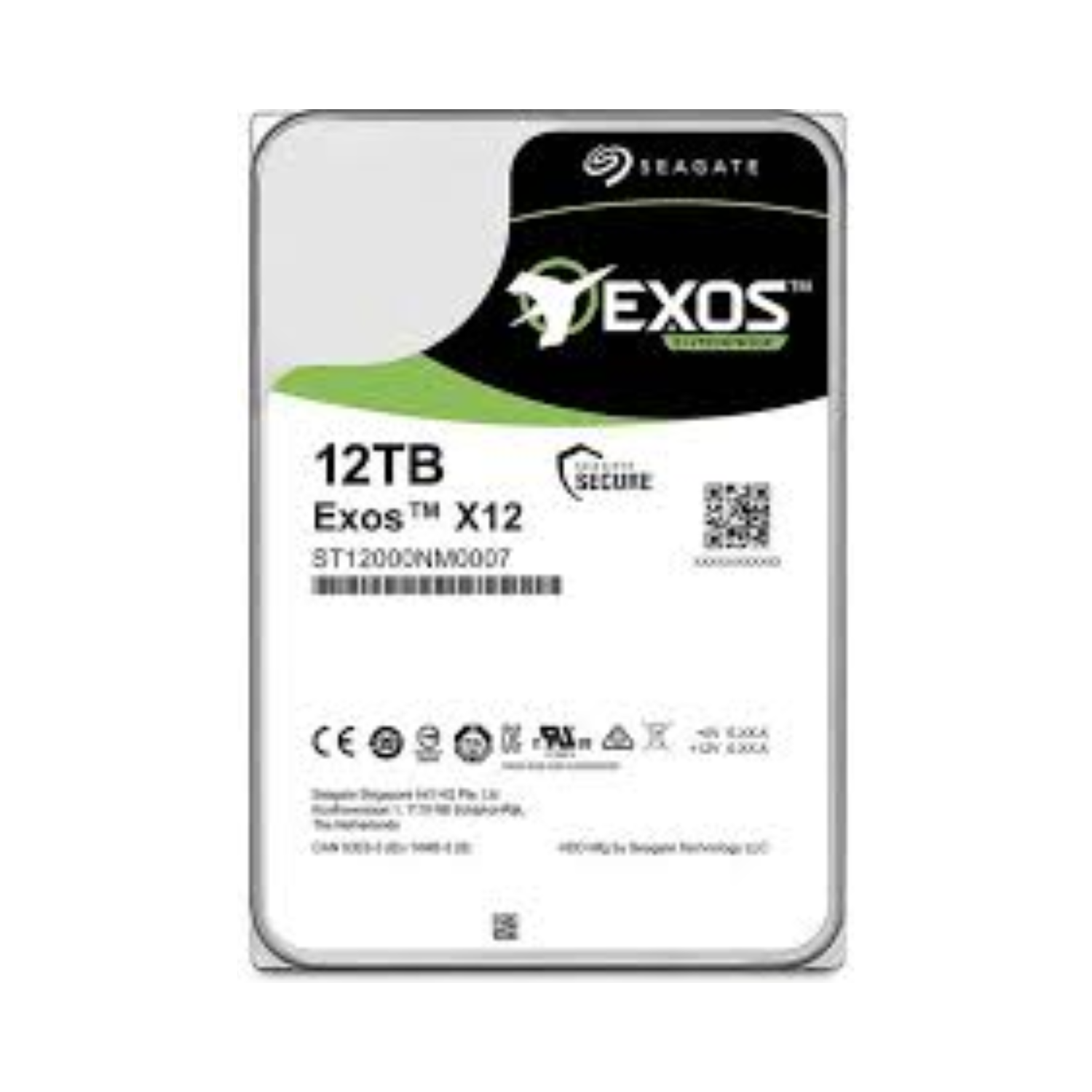 ST12000NM0008 12TB enterprise SATA hard drive for server and data center storage