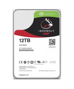 ST12000VN0007 12TB IronWolf NAS hard drive for network storage and RAID systems