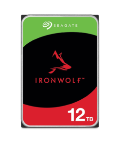 ST12000VN0008 12TB IronWolf NAS hard drive for network storage and RAID systems