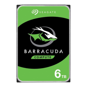 Seagate ST6000DM003 Barracuda 6TB desktop hard drive for high-capacity storage, gaming PC performance, and reliable data storage