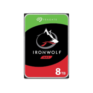 ST8000VN004 8TB IronWolf NAS hard drive for network storage and RAID systems