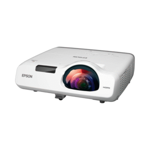 Epson PowerLite 530 XGA 3LCD Short Throw Projector in White with 3,200 lumens