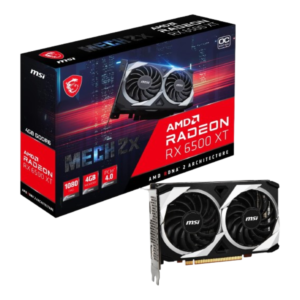 MSI RX 6500 XT MECH 2X 4G OC graphics card image