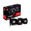 RX 6750 XT Gaming X Trio 12G graphics card front view