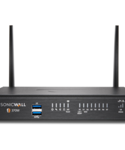 SonicWall TZ370W 02-SSC-7289 wireless firewall installed in office network