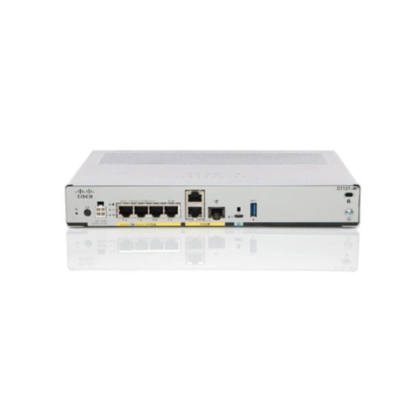 Cisco ISR 1100 4P Dual GE SFP Router front view