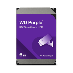 Western Digital WD62PURZ Purple 6TB surveillance hard drive for CCTV DVR NVR