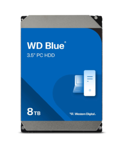 Western Digital WD80EAAZ Blue 8TB internal desktop hard drive for PC storage