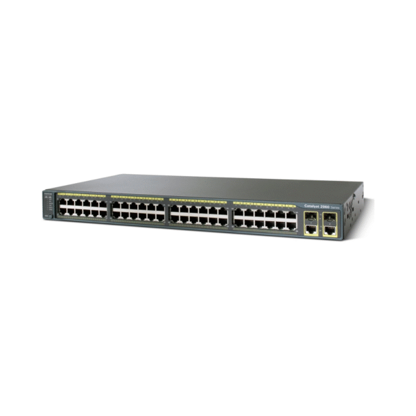 Cisco WS-C2960-48TC-L 48-Port Managed Network Switch
