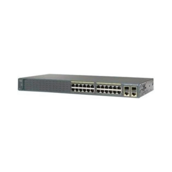 Cisco Catalyst WS-C2960+24TC-S 24-Port LAN Lite Switch front view