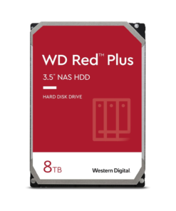 Western Digital WD80EFZZ Red Plus 8TB NAS hard drive for RAID storage