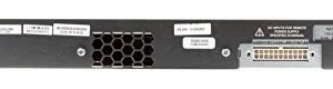 Cisco WS-C3750X-24T-S 24 Port Layer 3 Managed Switch Front View Enterprise Stackable Network Device